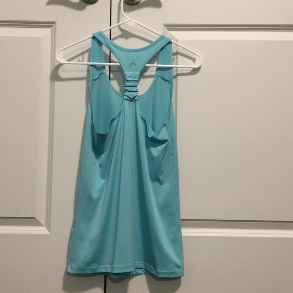 💪🏻Workout tank teal xsmall - Picture 2 of 3